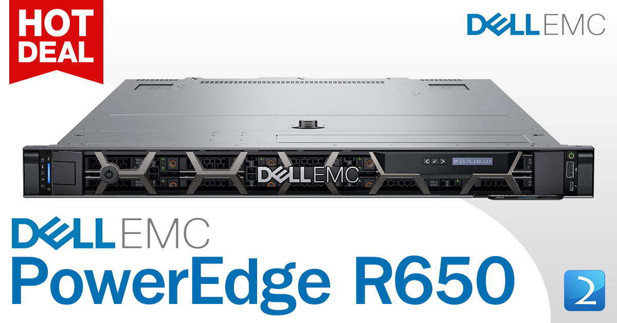 It Professionals Optimize Your Infrastructure With Dell Emc Poweredge R650 